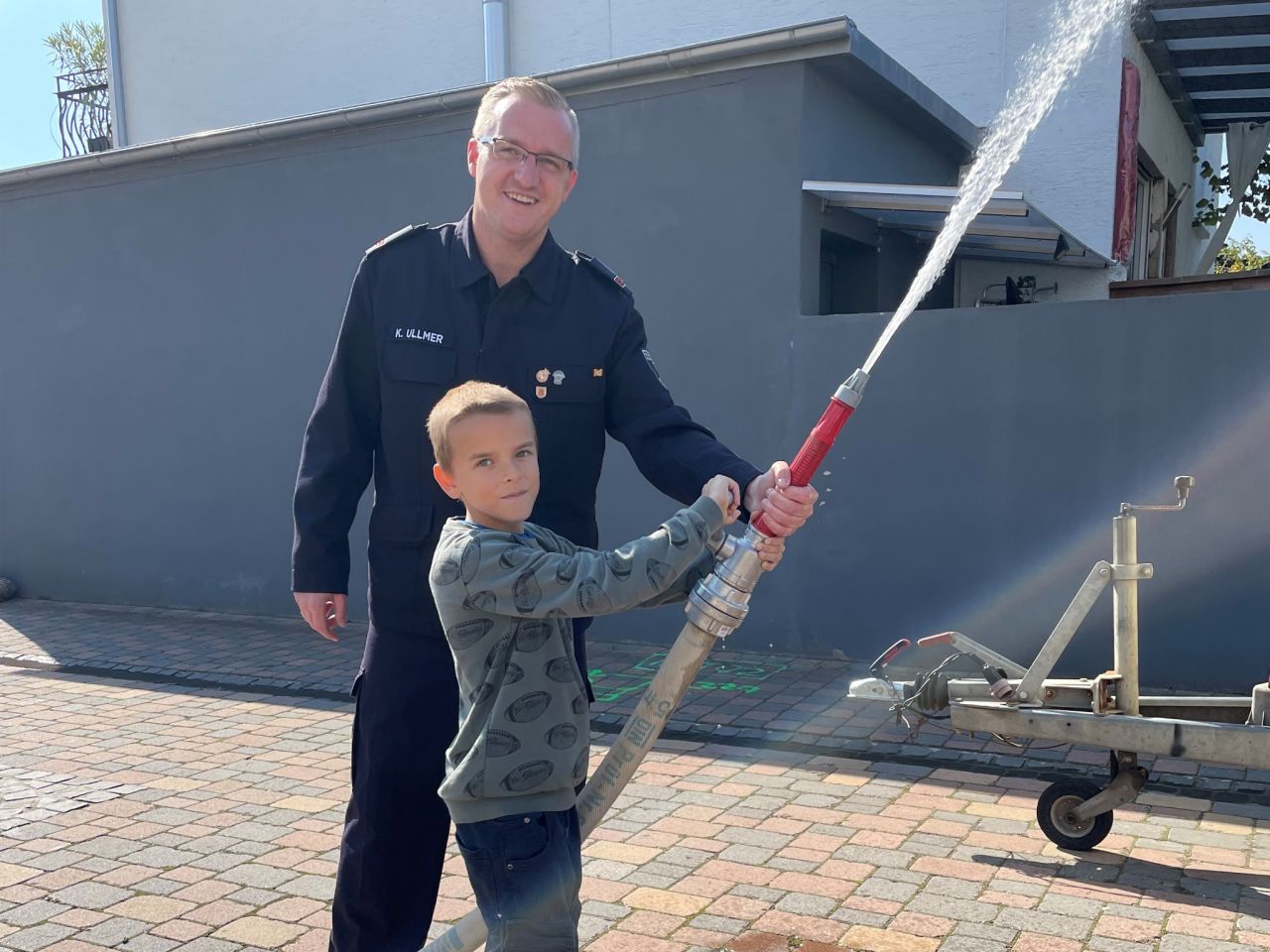 Besuch der Freiwilligen Feuerwehr